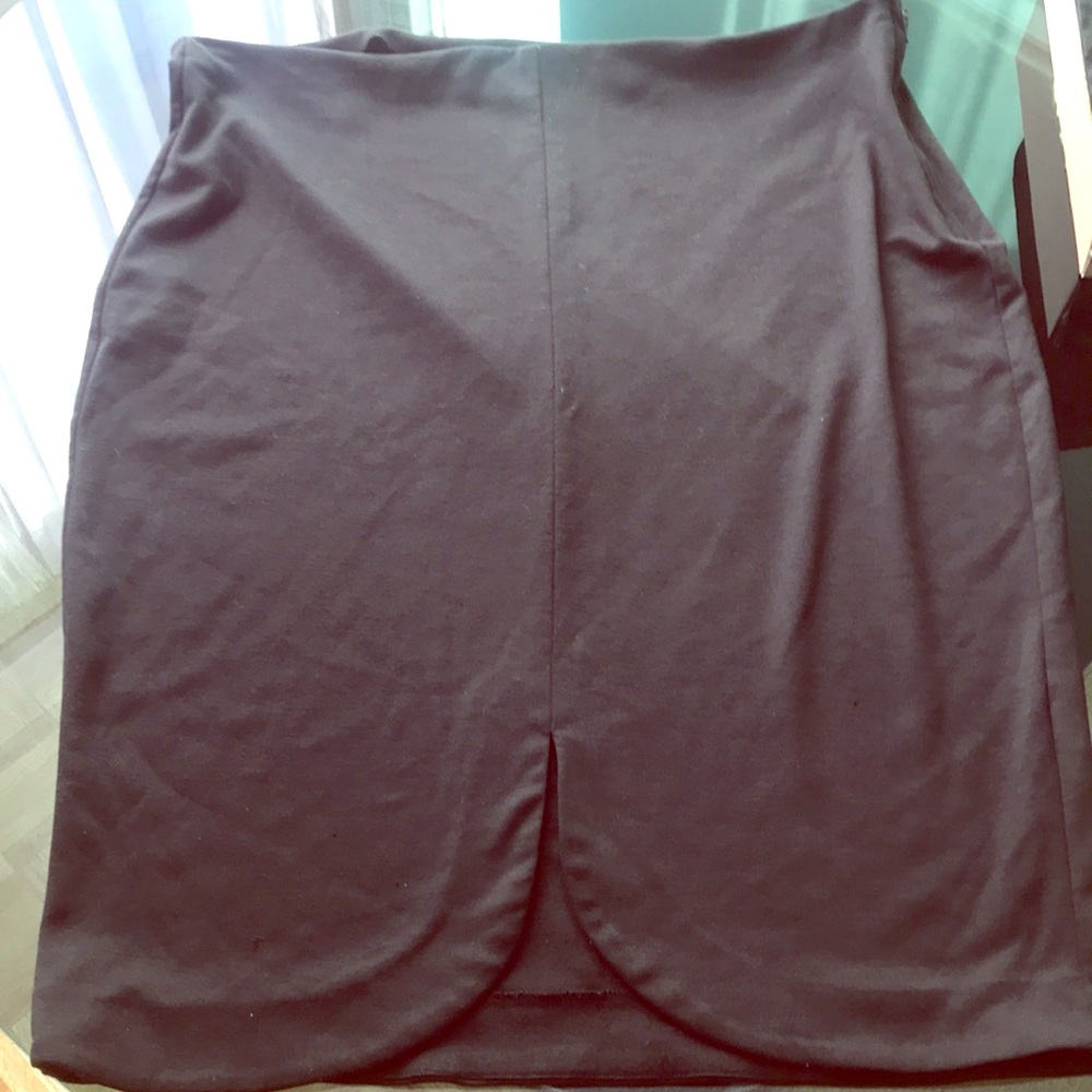 Asos pencil side zipper skirt